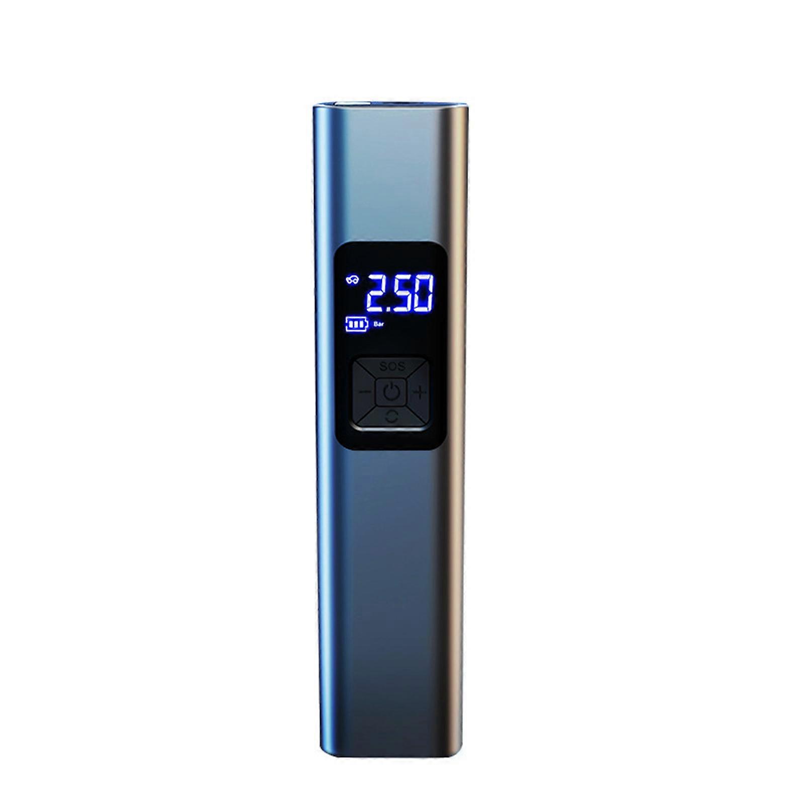 3-in-1-Kompressor-Reifenfüller, 12-V-Autoreifenpumpe mit digitalem Manometer und automatischer Abschaltung für Autoreifen, Fahrräder und andere aufblasbare Geräte