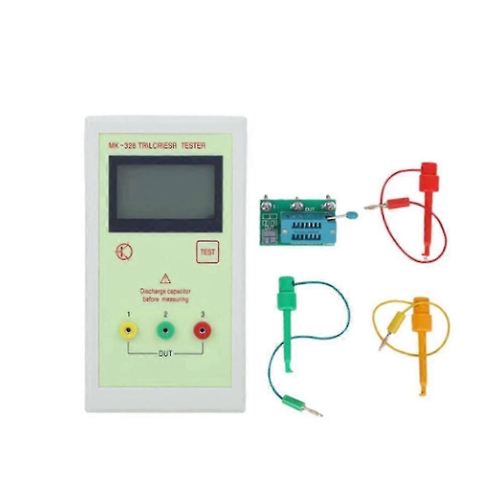 -328 Capacitor Resistor Transistor Triode Tester Inductance Capacitance Resistance Meter Esr Lcr Np