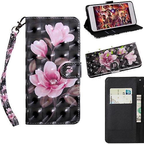 3D Painting Pattern Coloured Drawing Horizontal Flip TPU + PU Leather Case For Nokia 3.2