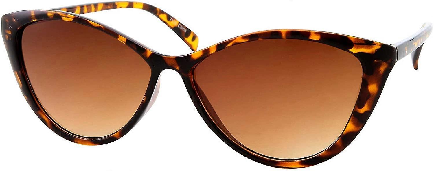 Cat Eye Sunglasses Thin Frame Vintage Retro for Women