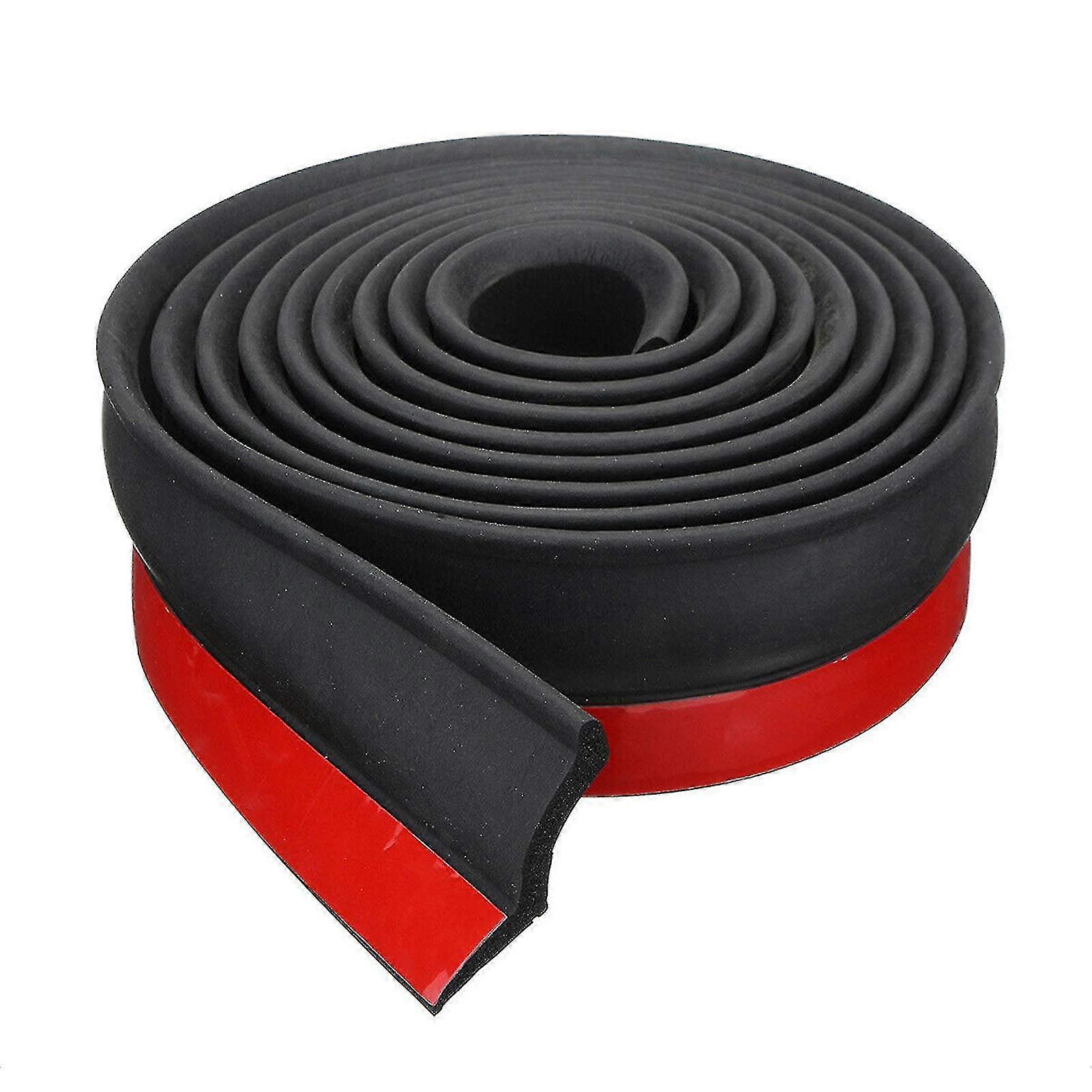 Multipurpose Weather Rubber Seal Strip,garage Door Seal Strip,shutter Doors Seal Strip,weather Edge Trim Full Wrap Bottom Seal(8.2ft)