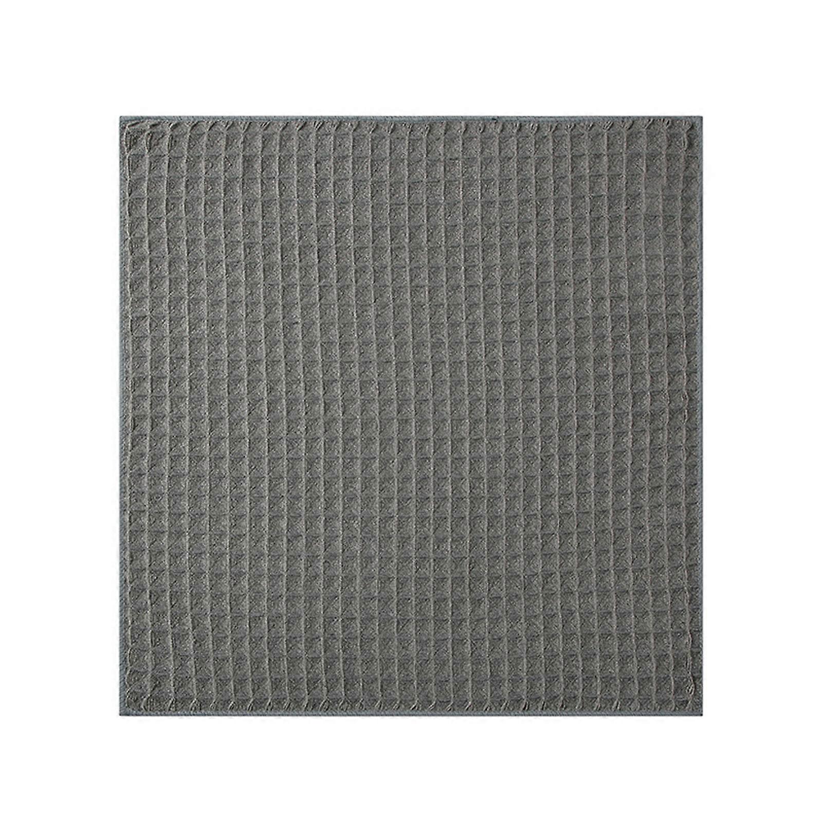 Cleaning Cloth Waffle Design No Shedding Traceless Microfiber Oil Absorbent Cleaning Rag Dishwashing Towel Kitchen Gadget KAESI