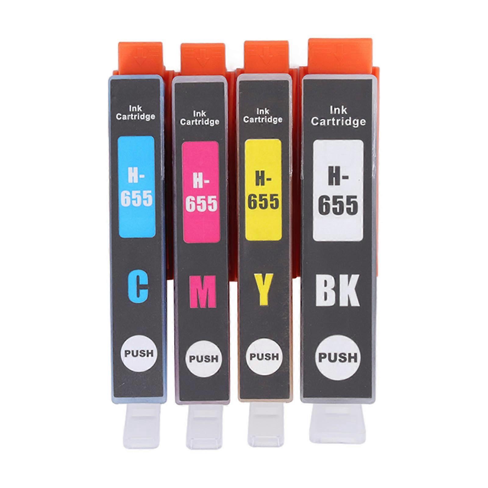 Printer Ink Cartridge Fluent Clear Printing BK C M Y 4 Color Ink Cartridge for Deskjet Ink Advantage 3525