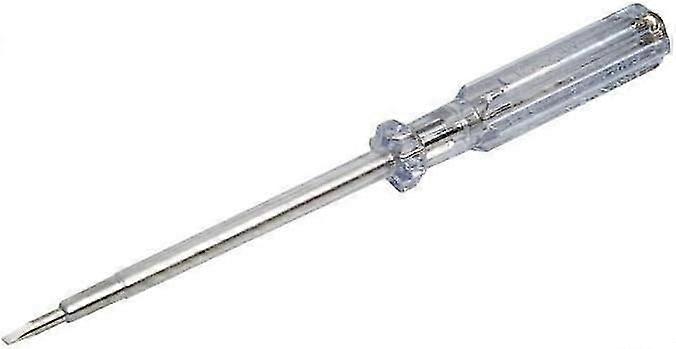 small flat transparent screwdriver 98 mm