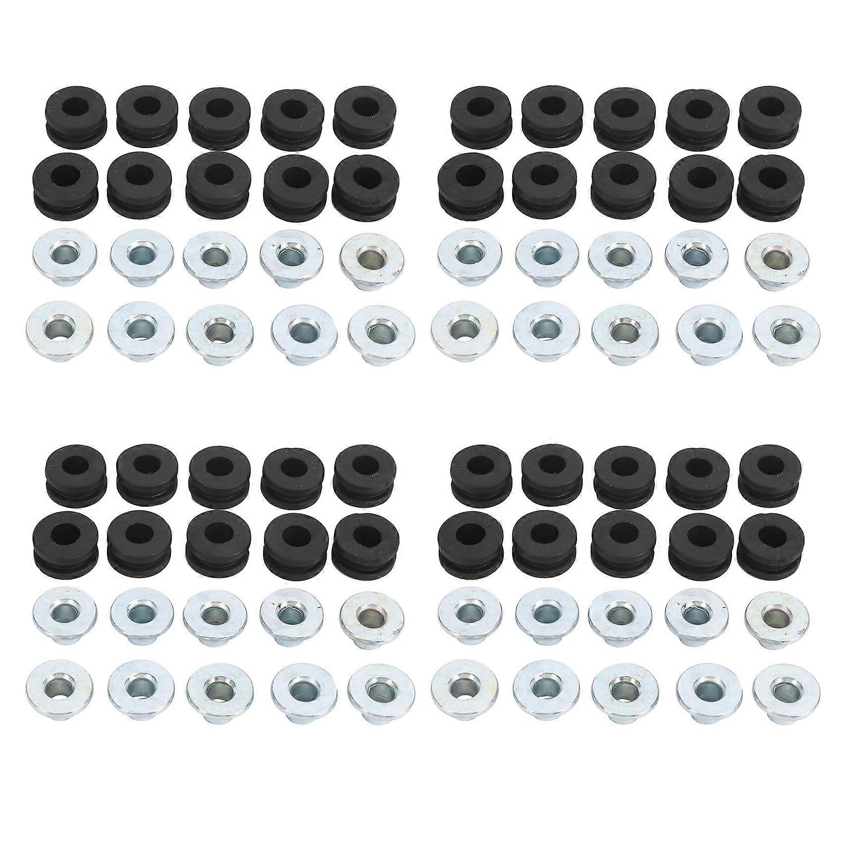 40pcs Motorcycle Rubber Grommets For For For For Fairings