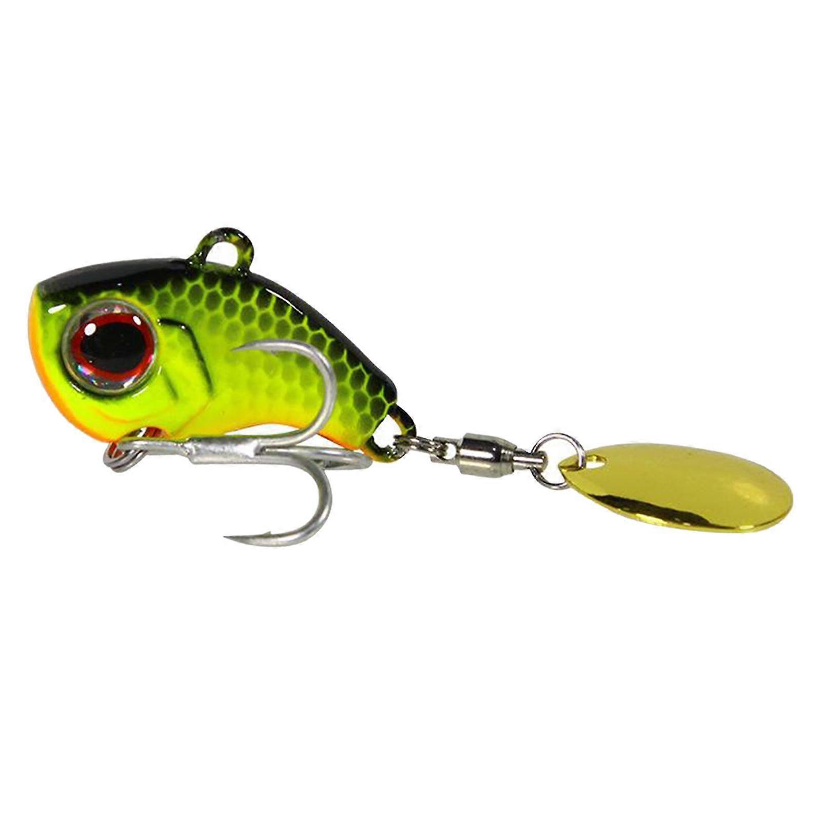 Rotating VIB Vibration Lifelike ners Bait for Fishing Accessories Lures - A, 0.90inch