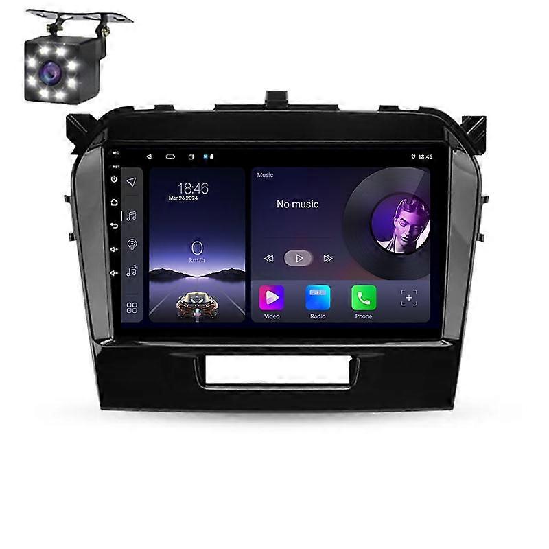 Car Radio Multimedia For Suzuki Vitara 4 2014 - 2018 Video Player Carplay Navigation Auto