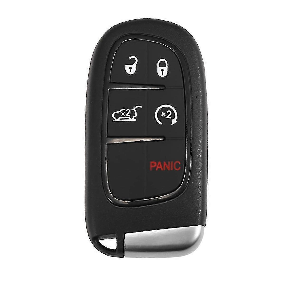 Car Key Fob Keyless Entry Remote GQ4-54T 433MHz ID4A Chip Suitable for 2014-2020 5 Buttons 68141580AA 681415