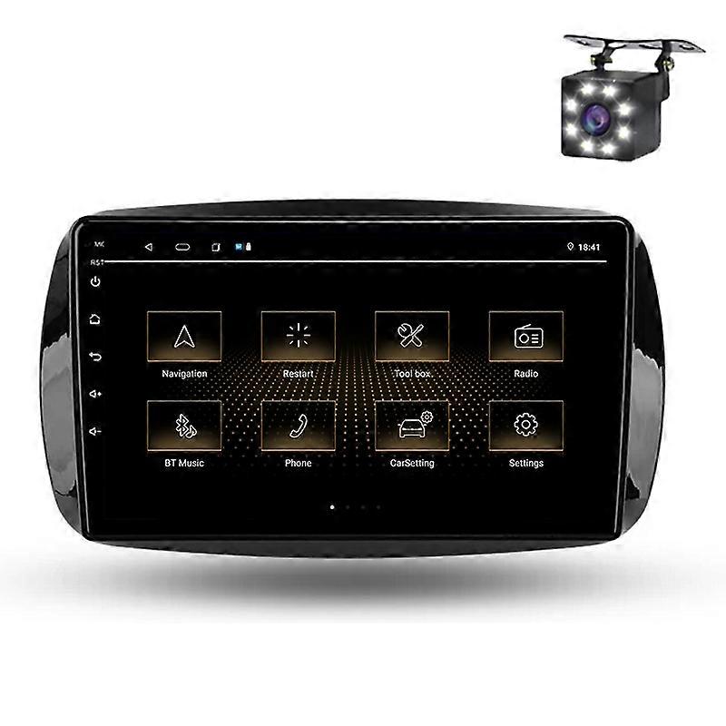 Car Radio Android 14 For Benz Smart Fortwo 3 C453 A453 2014-2020 Auto Multimedia Player