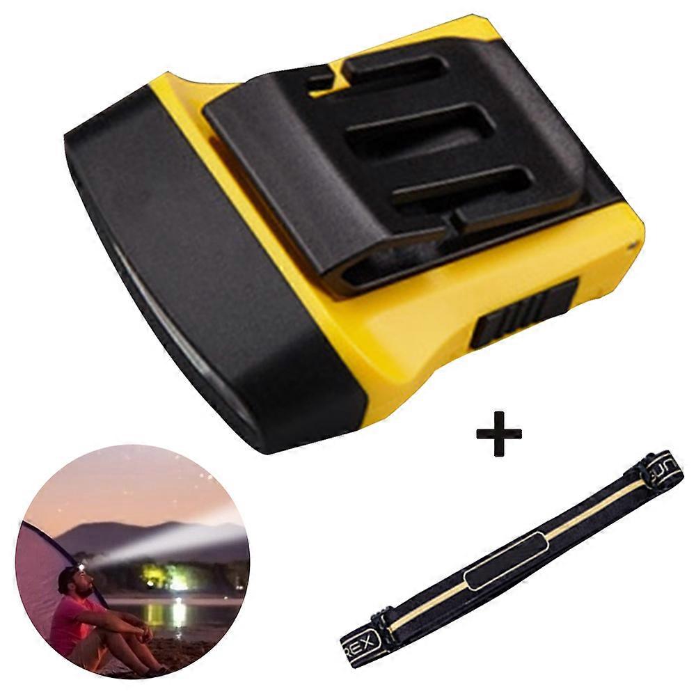 Head Torch Motion Sensor Control , With Red Warning Light