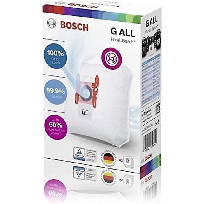 Bosch Bbz41Fgall, 4x pölynimurin pussit G kaikki 5 L, valkoinen[t37]