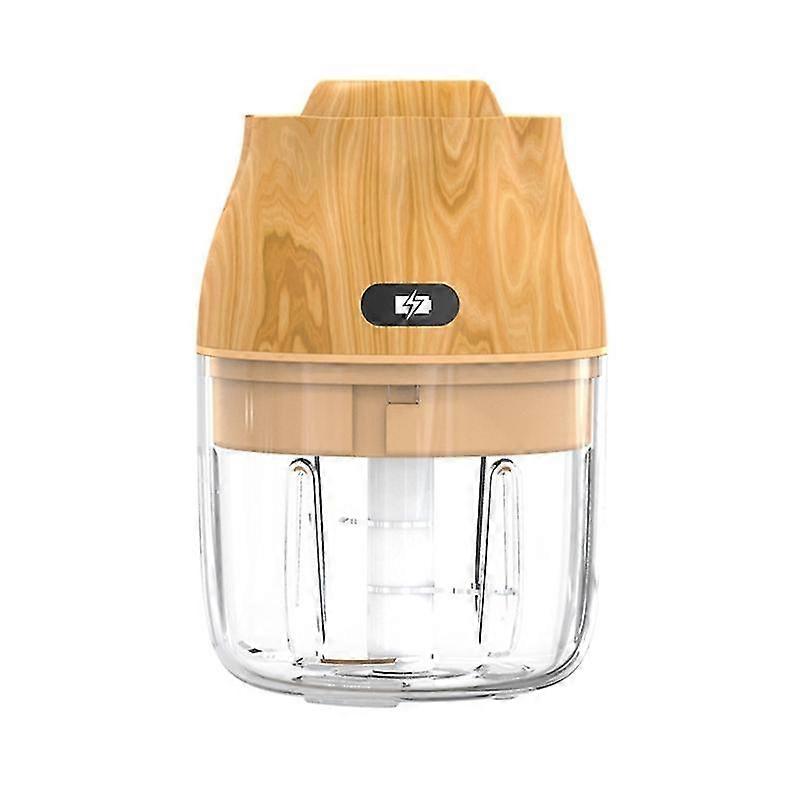 Wireless Electric Garlic Chopper Food Processor Vegetable Baby Food Maker For Blending Mincing