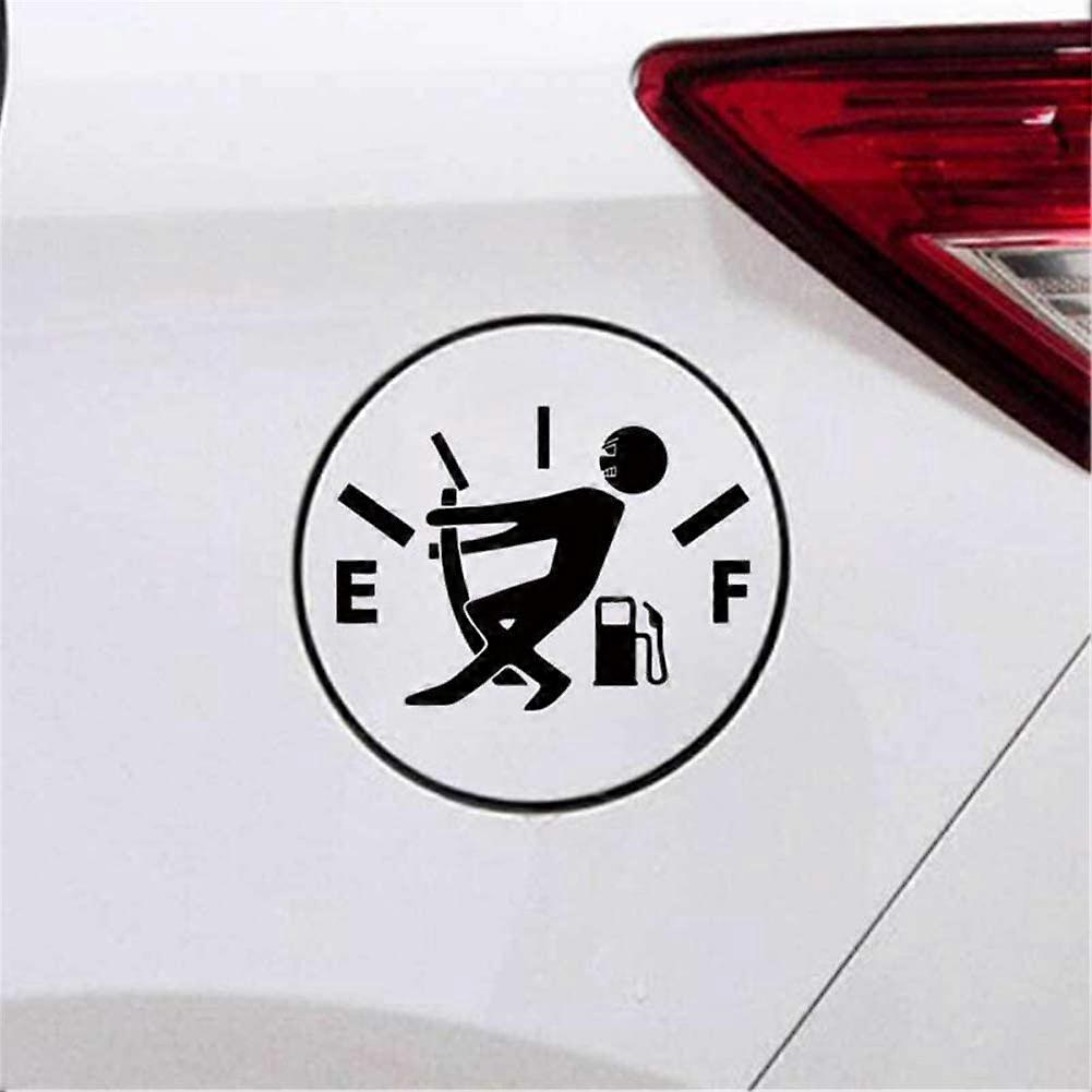 10-Piece Mixed Fuel & Gasoline Sticker Set – For Car Fuel Tank Lid, Glossy Finish 2 thumbnail image