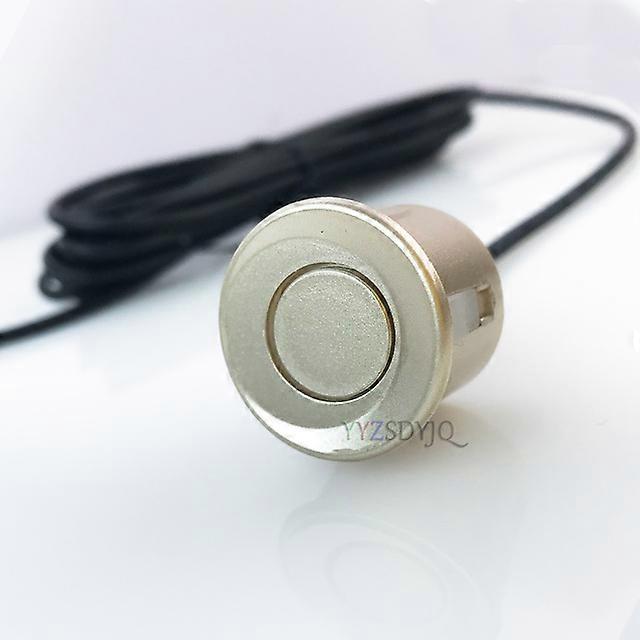Bil 8 sensorer Dual foran / bak sett Visuell video parkering sensor backup radar system detektor kit stemme buzzer