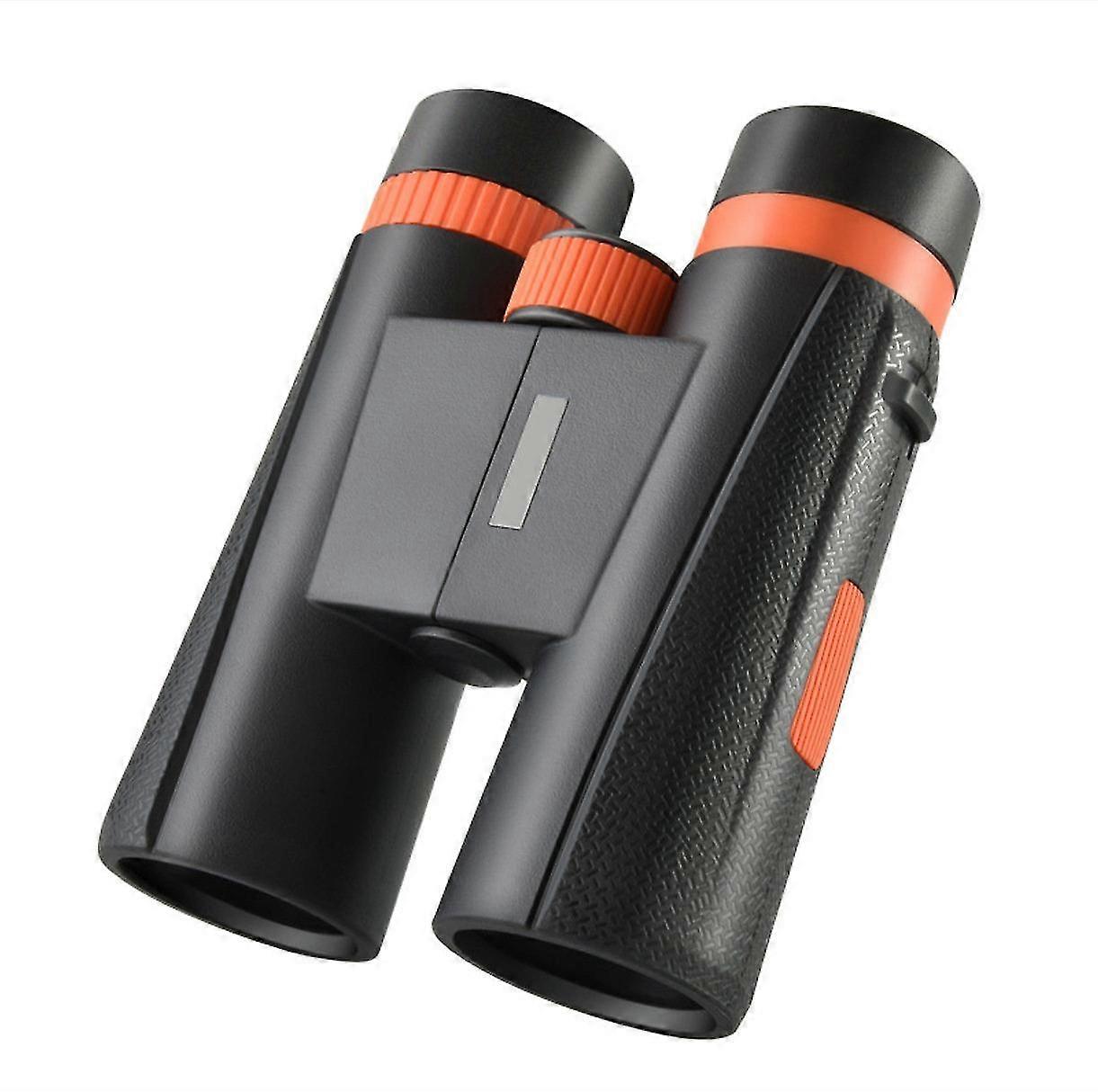 YYH-10x42 High Power Compact Waterproof Binoculars with Clear Low Light Light Vision BAK4 Prism FMC Lens Binocular for Bird WatchingBlack