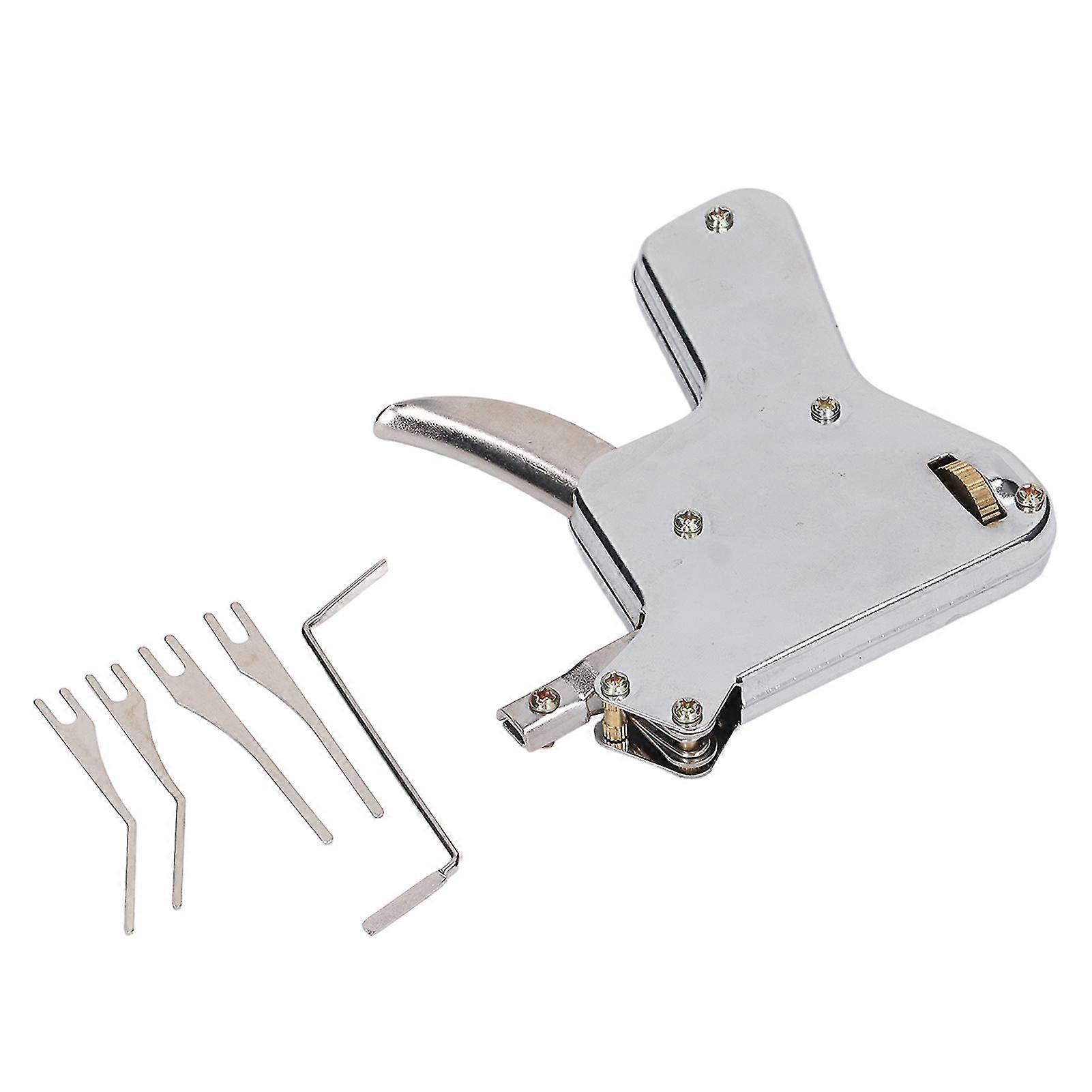 6PCS Stainless Steel Lock Picking Practice Tools Set - High Hardness Padlock Open Tools for DIY