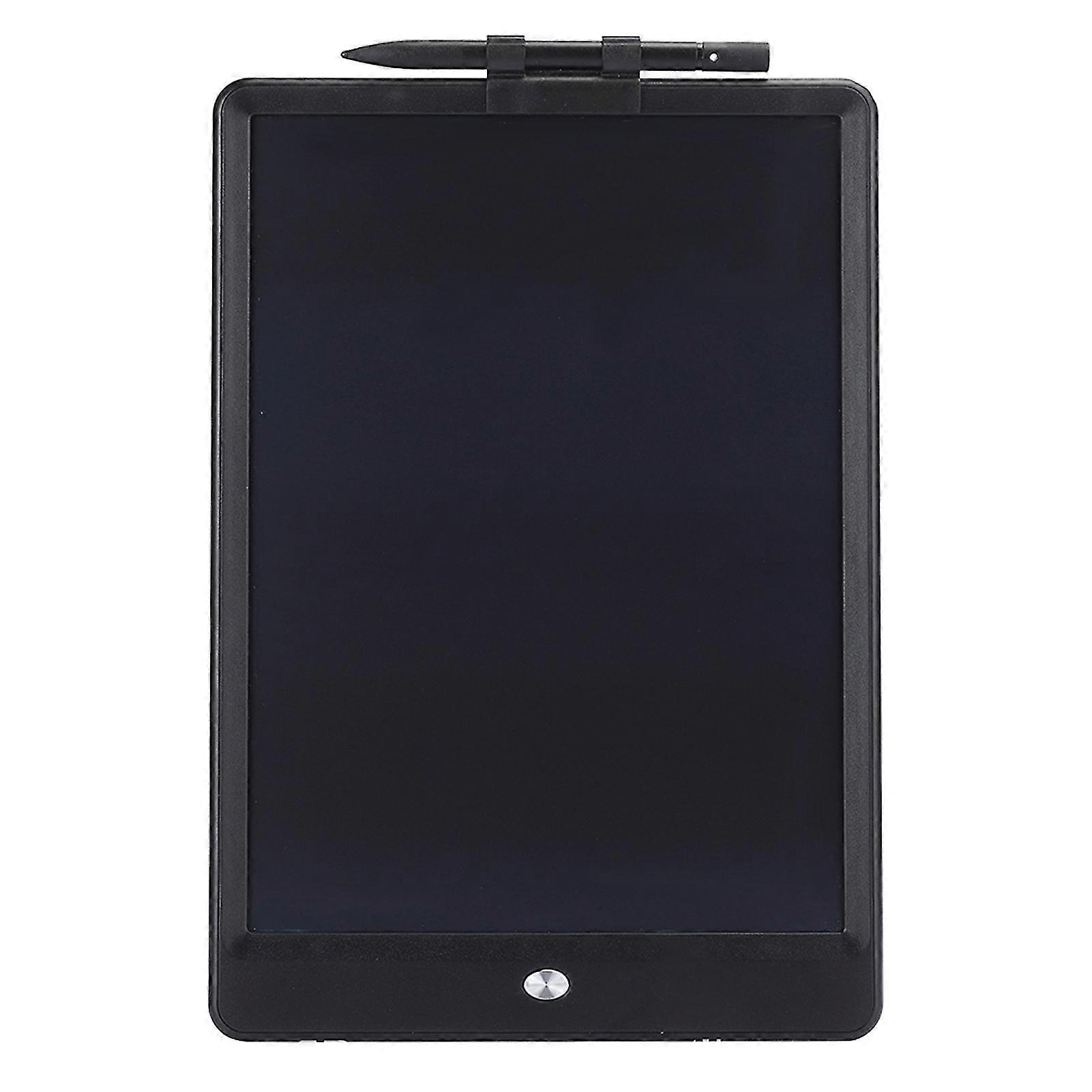 10in LCD Writing Pad Children's Electronic Drawing Board with High Brightness and Thick Colorful Handwriting - Black