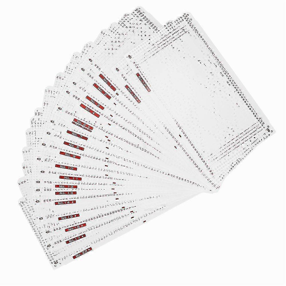 Punch Cards Practical Soft Durable Double Sided Printing Knitting Machine Pattern Card For Sk280 Sk218 Sk325 Sk326 Sk327 Sk328-yujia