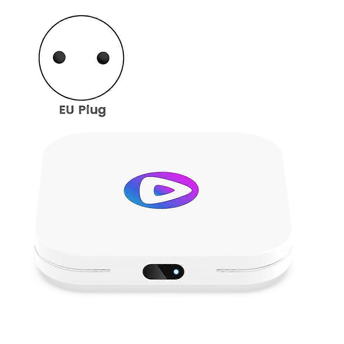 适用于 M1 智能电视盒 2gb+16gb 瑞芯微 3528 Android 13 4k bt 4.0 媒体播放器机顶盒欧插头