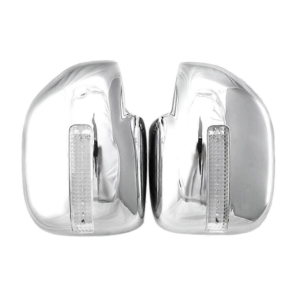 for Land Cruiser 100 FJ100 LX470 1998-2007 Side Rearview Mirror Cover Cap with Turn Signal Light