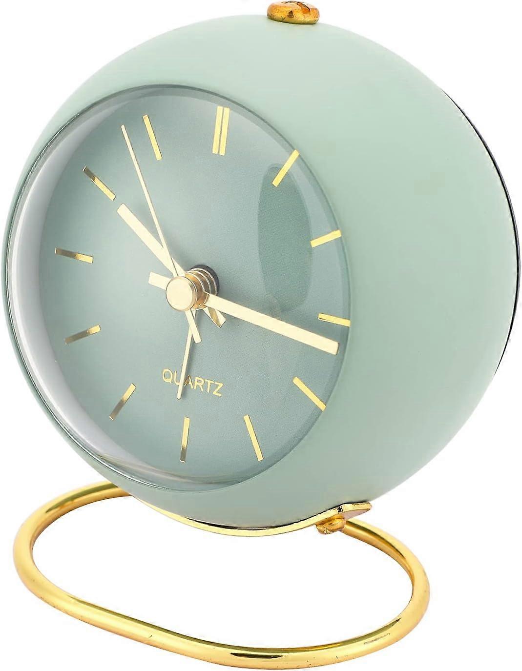 Alarm Clock with Light,Retro Alarm Clock Small Desk Clock for Kids Bedrooms Office Decoration