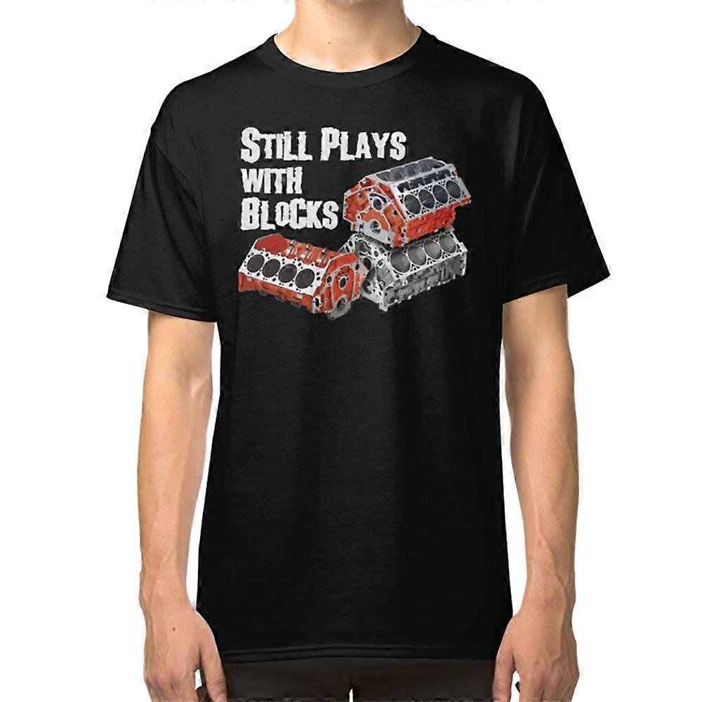 Still Plays With Blocks T-shirt
