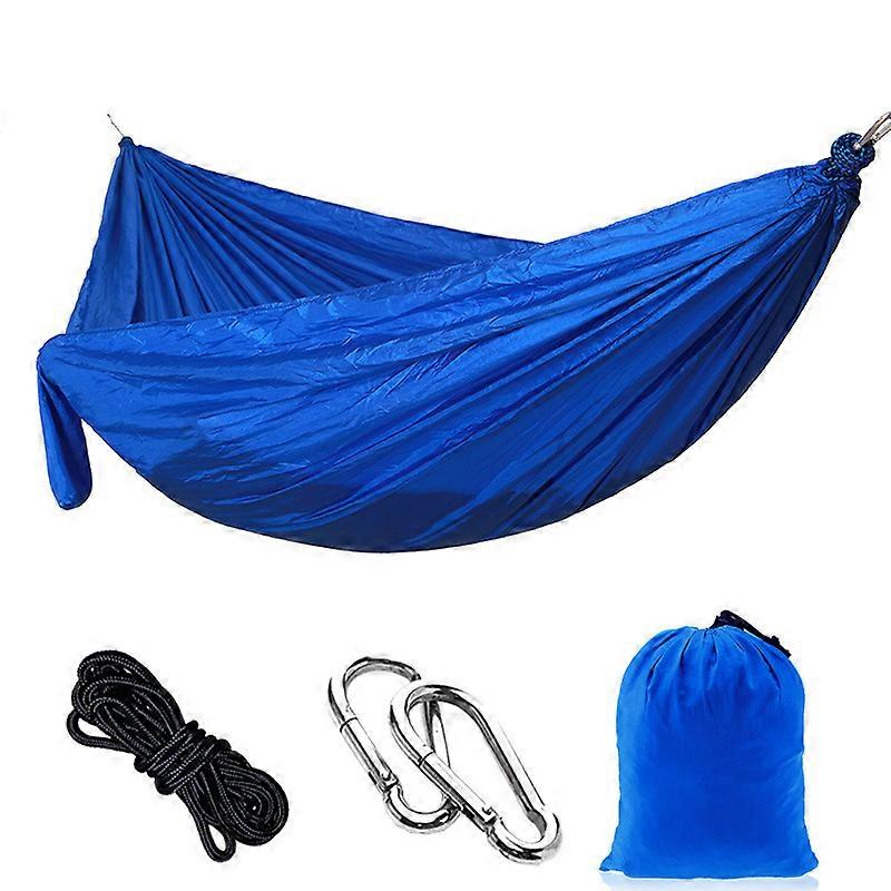 Camping Hammock Outdoor Hanging Double Hammocks Portable Nylon Hiking Hammock
