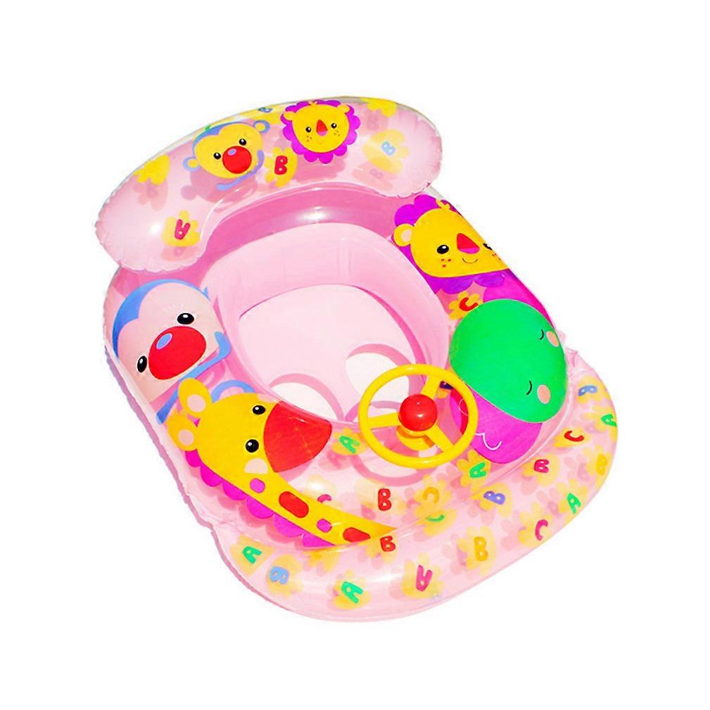 Barco de natação quadrado dos desenhos animados com flutuador inflável da associação do volante com assento