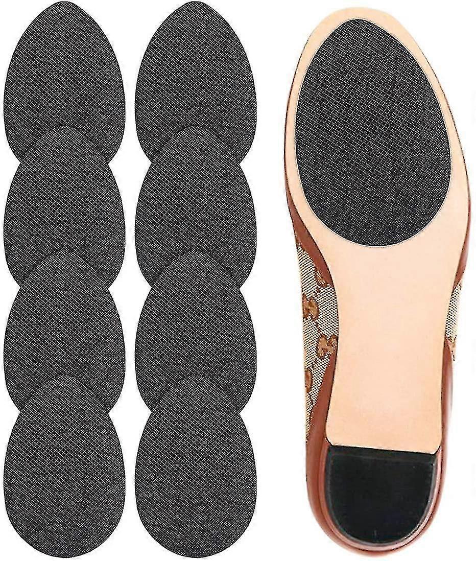 Non-slip Shoes Pads Adhesive Shoe Sole Protectors, High Heels Anti-slip Shoe Grips (black)