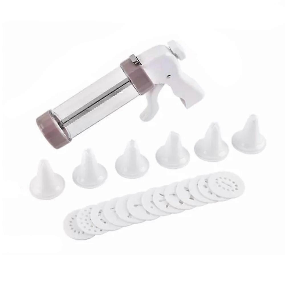 Cream Framing Gun with Cookie Press, 2025 New Cookie Press Set for Baking