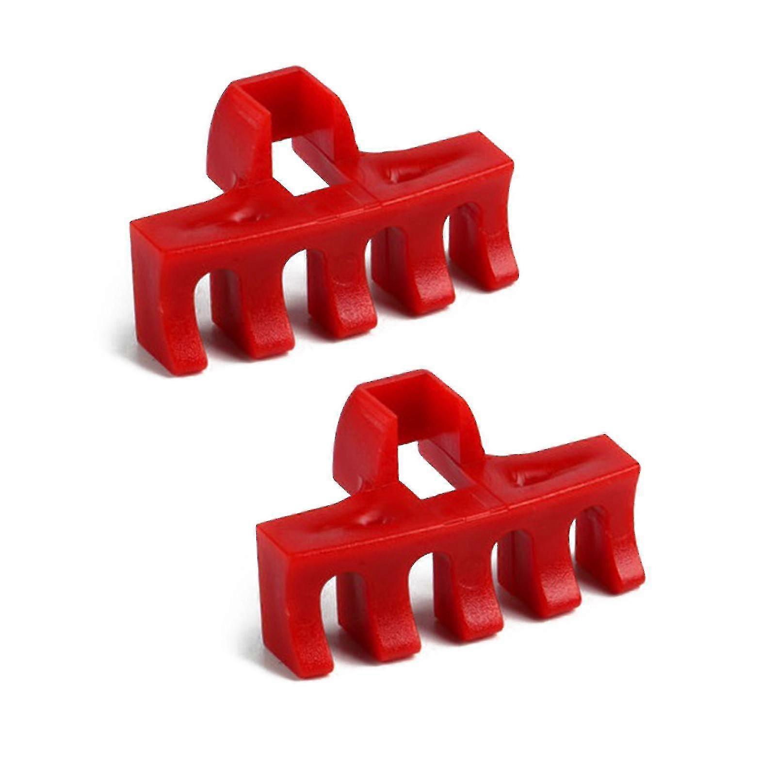 2 stuks plastic badminton racket stringing machine tool racket belasting spreader