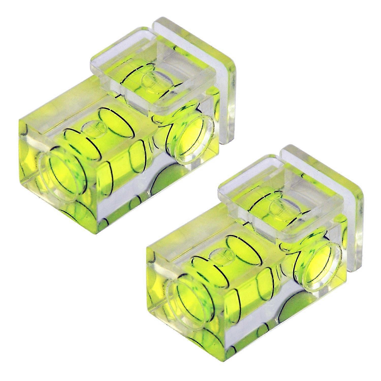 2 Hot shoe camera double spirit level, two axis (2-axis)