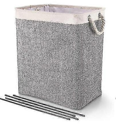 Cesto della biancheria con maniglie, cesto per bucato pieghevole Cestini per bucato