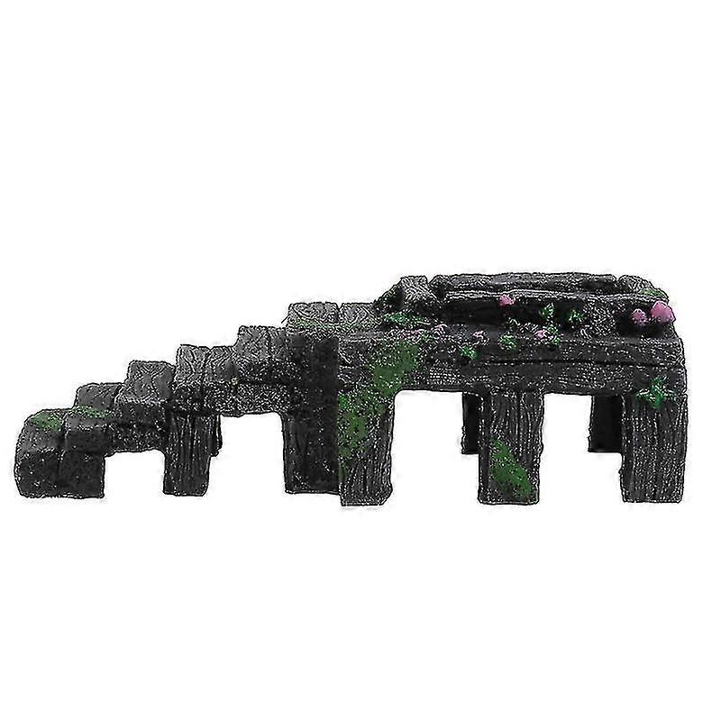 Bunte Aquarium Dekoration 1 Stück Reptil Schildkröte Lebensraum