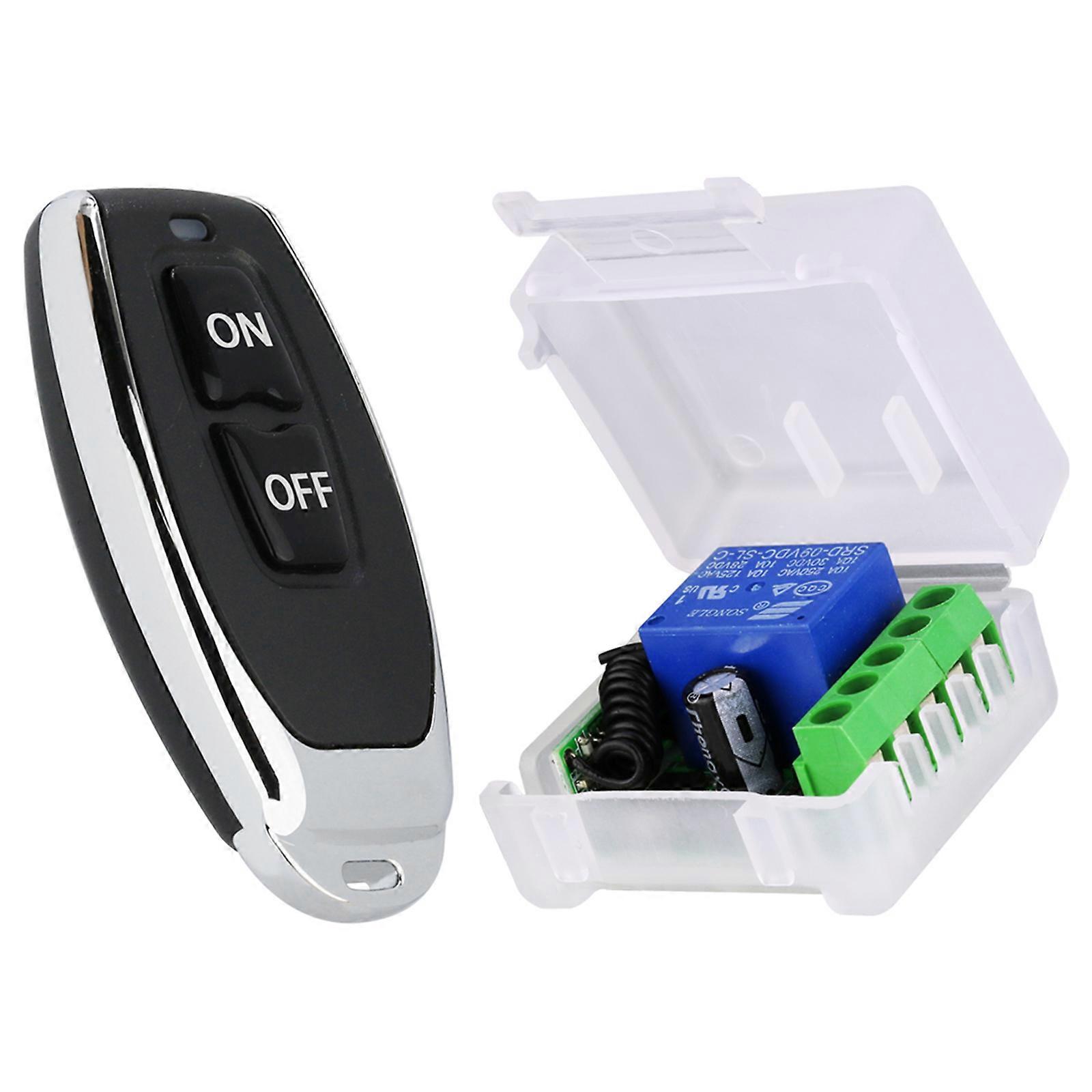 Universal Garage Door Opener Gate Remote Control Relay Wireless 433Mhz Transmitter Fast Copy Type Switch Knob Universal