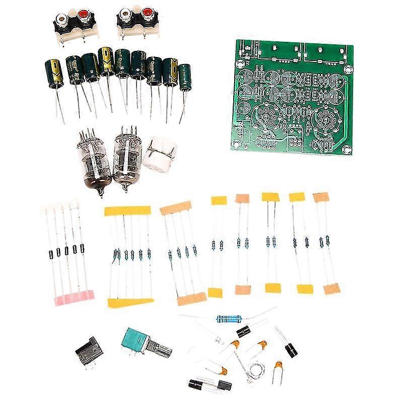 Tube Amplifiers Audio board Amplifier Pre-Amp Audio Mixer 6J1 Valve Preamp Bile Buffer Diy Kits