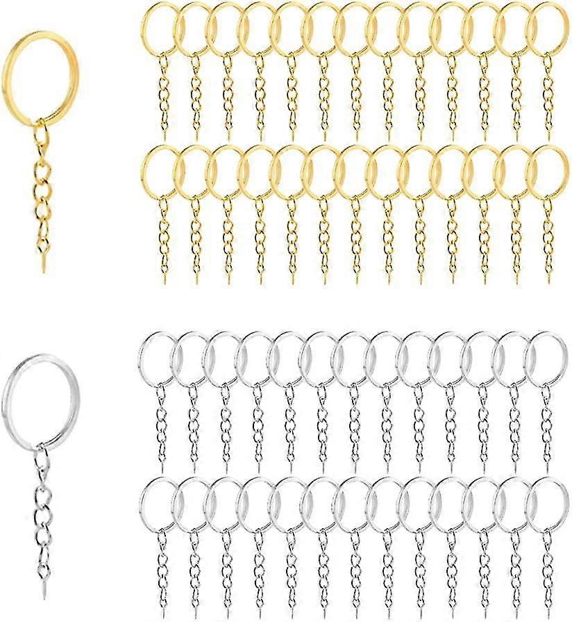 60pcs  Keychain Key Chain Ring Key Chain Ring Key Chain Ring Key Chain Rings