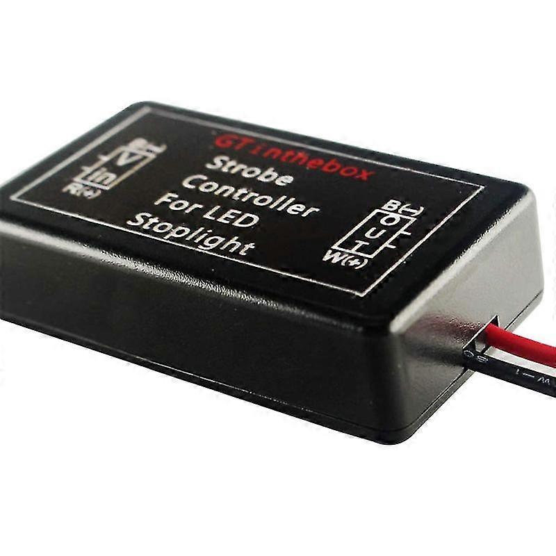 MODIPIM Red LED 3rd Brake Light Strobe Module For Ford Mustang - Flashing Tail Light Controller