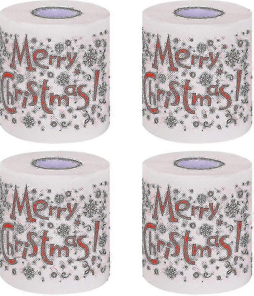 Joulu wc paperijoulu teema wc rullat koti kylpy wc rullapaperi hauska uutuus wc paperi joulukirje wc paperi jouluna