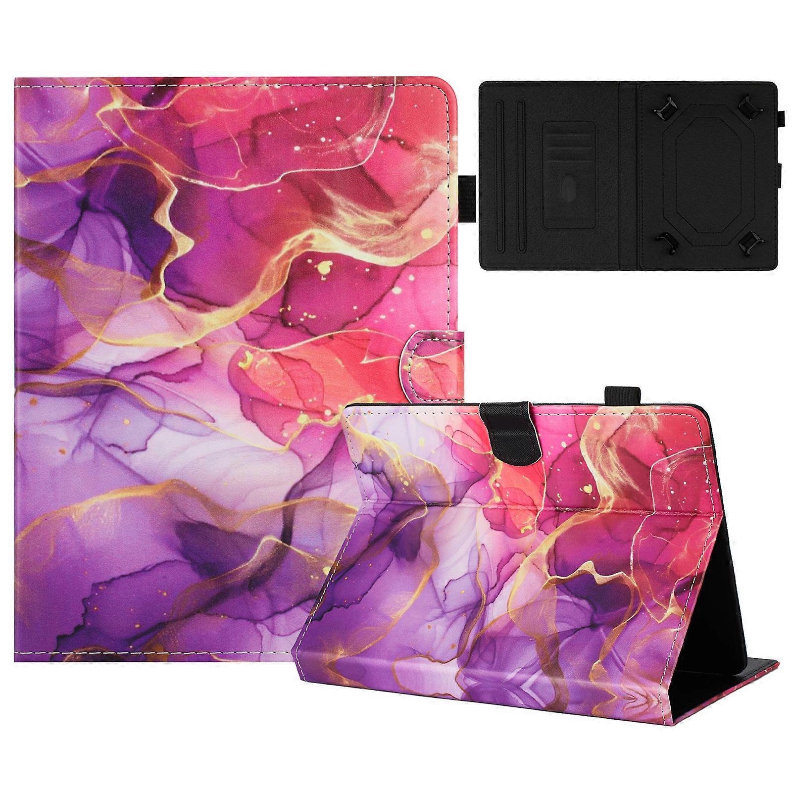 Universal 8-inch Tablet Case Pattern Leather Cover with Auto Sleep/Wake, Card Holder