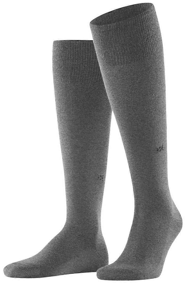 Burlington Leeds Knee High Socks - Dark Grey