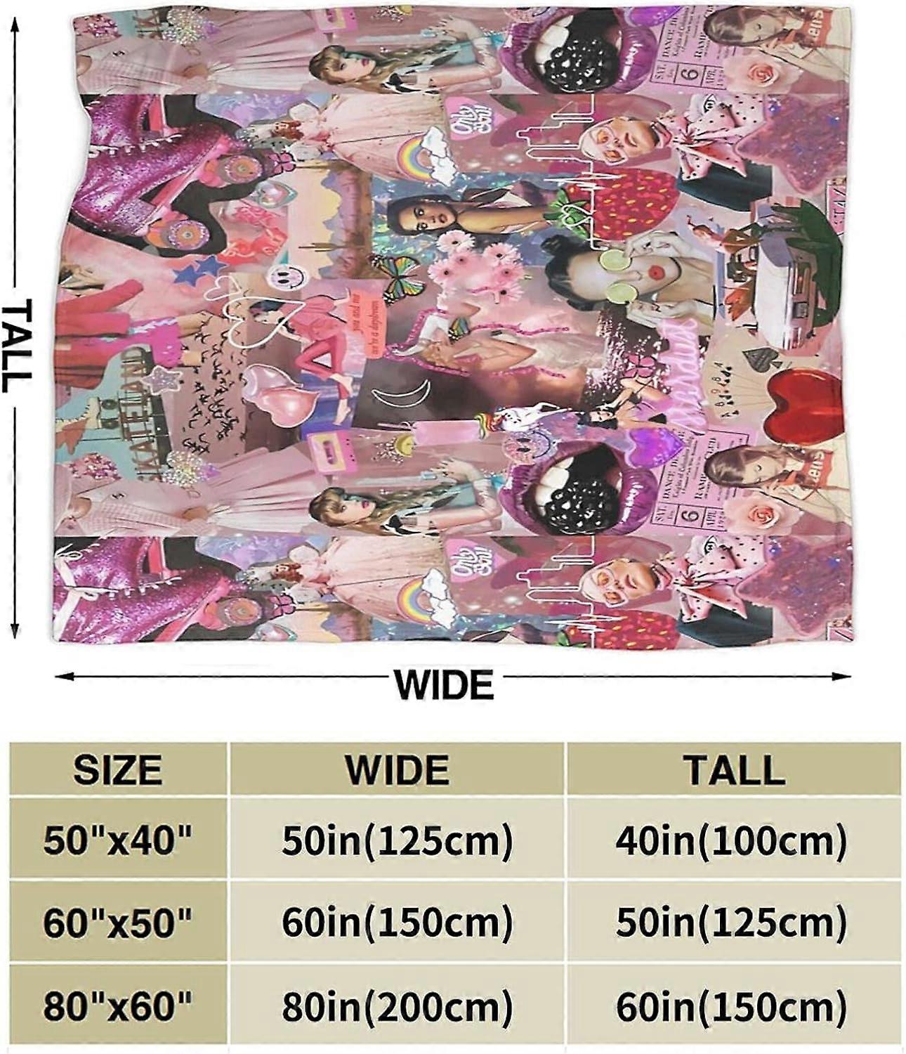 Cobertor de Lã Quente Macio e Confortável com Colagem Rosa para Sofá, Cama, Joelheira de Escritório, Cama de Carro Sofá de Acampamento Cobertores de Pelúcia Aconchegantes-d323-R1234