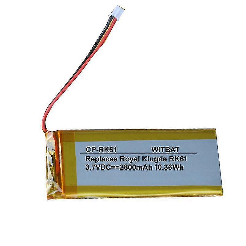 Battery For Royal Kludge Rk61 Wireless Bluetooth Keyboard