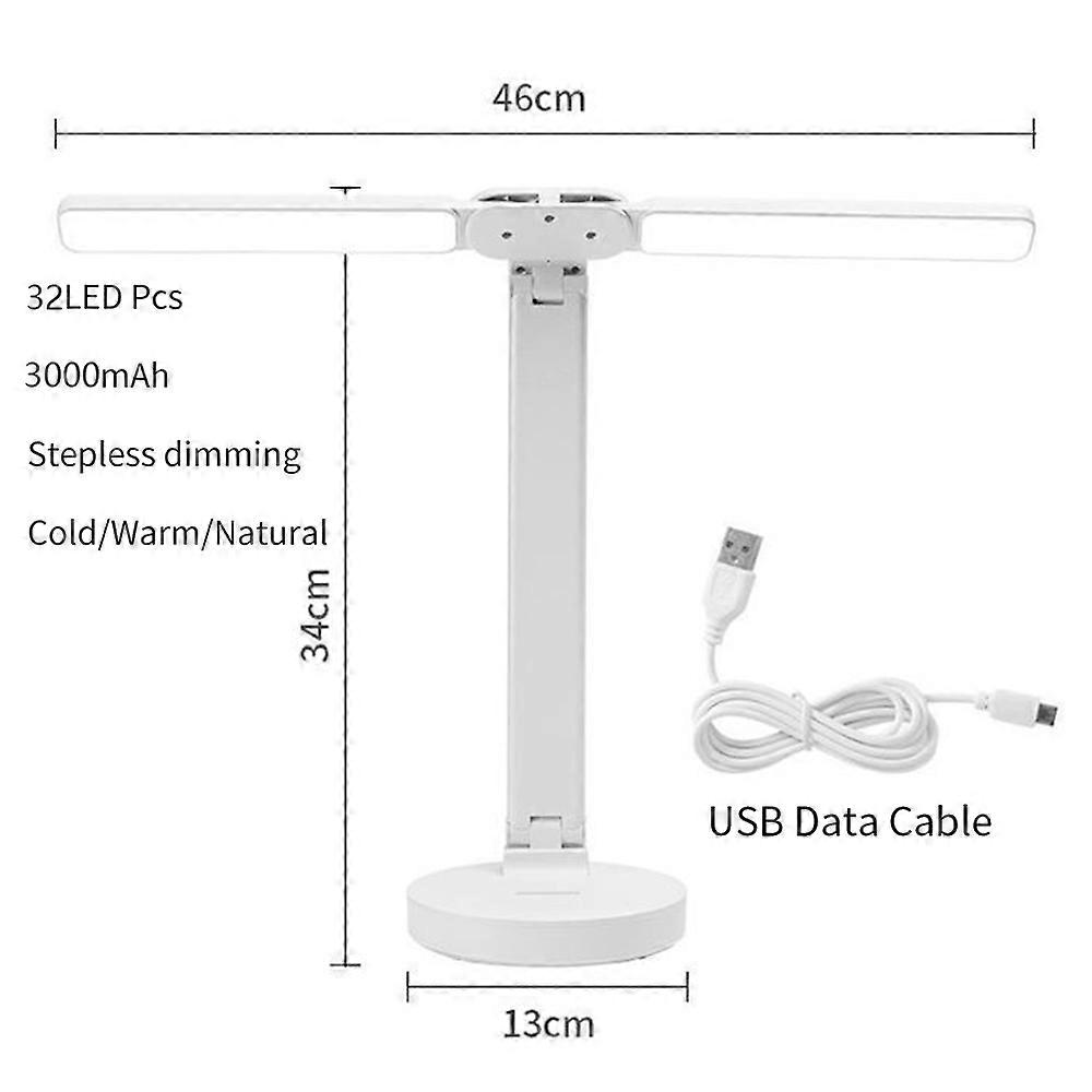 3 Levels Adjustable Touch USB Led Lamp for Eye Protection, Ideal for Bedroom or Reading Table