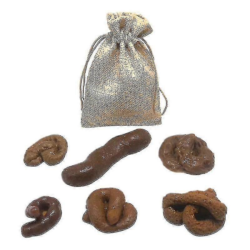 1 Set Of Imitation Poop Toy Decorative Poop Props Prank Plaything (chocolate)