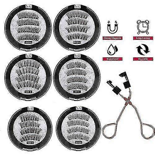 ריסים מגנטיים קוונטיים 8d עם יופי טכנולוגיית מגנט רך, מגנט דק במיוחד ריסים טבעי כפול 0.2 מ"מ, ריסים תלת-ממדיים לשימוש חוזר עם עפעפיים עזר