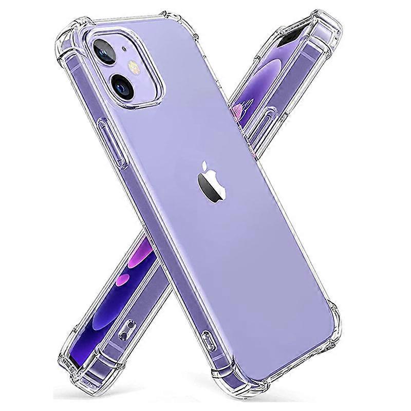 Thick Shockproof Silicone Phone Case iPhone 14 13 12 11 Pro Max Mini X XS XR 8 7 6 Plus SE2 Lens Protective Case Back Cover