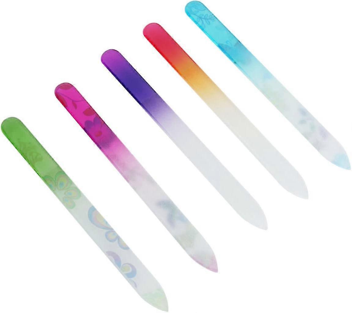 5 Pcs Professional Nail File Nail Shine Buffer Nail Tools Diamond Nail File Nail File