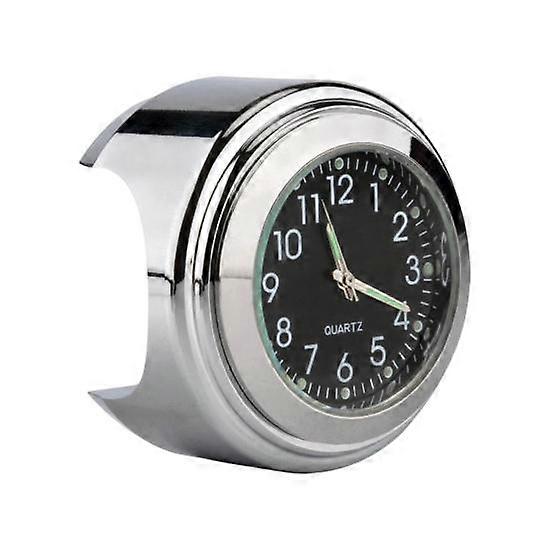 1 Set Handlebar Mount Clock Replacement Part Big Dial Durable Motorcycle Gauge Temperature