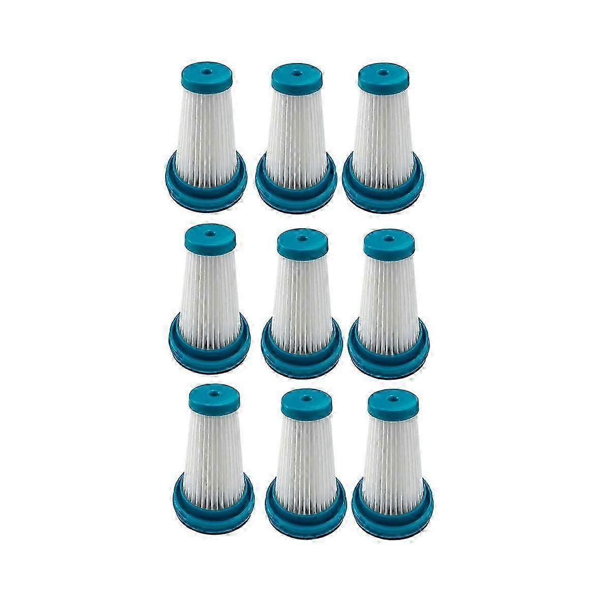9PCS κενός πτυχωτά εξαρτήματα ανταλλακτικών φίλτρων κατάλληλα για HSV320J/HSV420J κατάλληλα για οικιακά καθαριστικά σάρωθρων